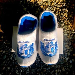 Children’s Dutch Clog Slippers from Holland. Cute Decorative Piece for keepsake.
